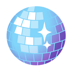 Mirror Ball Emoji on Google Android and Chromebooks