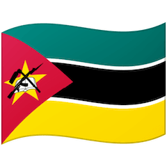 Bandera de Mozambique Emoji Google Android, Chromebook
