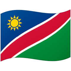 纳米比亚国旗 on Google