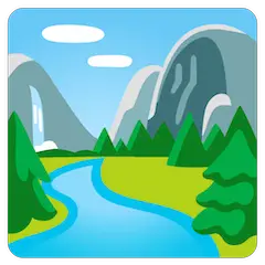 🏞️ Национальный парк Эмодзи на Google Android и Chromebook