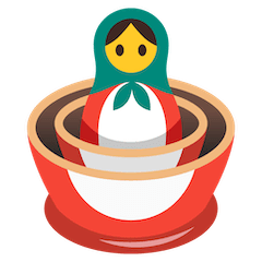 🪆 Nesting Dolls Emoji on Google Android and Chromebooks