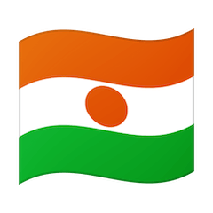 Флаг Нигера Эмодзи на Google Android и Chromebook