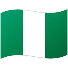 Flagge von Nigeria Emoji Google Android, Chromebook