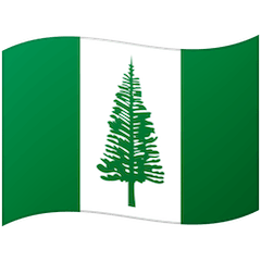 Bandera de la Isla Norfolk Emoji Google Android, Chromebook