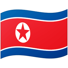 Nordkoreansk Flagga on Google