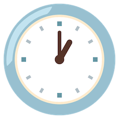 One O’clock Emoji on Google Android and Chromebooks