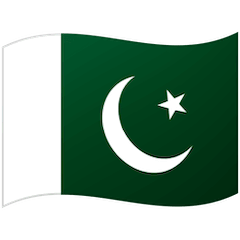 Drapeau du Pakistan Émoji Google Android, Chromebook