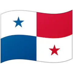 Флаг Панамы Эмодзи на Google Android и Chromebook