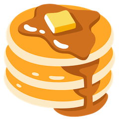 Pancakes Émoji Google Android, Chromebook