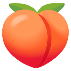 Peach Emoji on Google Android and Chromebooks