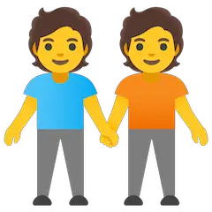 People Holding Hands Emoji on Google Android and Chromebooks