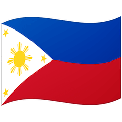 Flag: Philippines Emoji on Google Android and Chromebooks