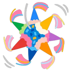 Piñata Emoji on Google Android and Chromebooks