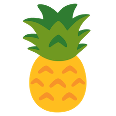 Ananás Emoji Google Android, Chromebook