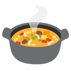 Pot of Food Emoji on Google Android and Chromebooks