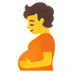 Schwangere Person Emoji Google Android, Chromebook