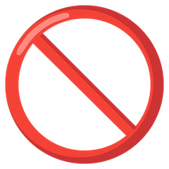 Prohibited on Google