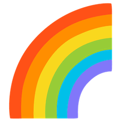 🌈 Arcobaleno Emoji su Google Android, Chromebooks