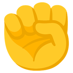 ✊ Raised Fist Emoji on Google Android and Chromebooks