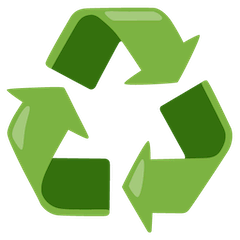 Recyclingsymbool on Google