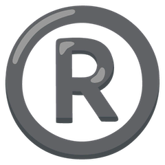 ®️ Símbolo de marca registrada Emoji en Google Android, Chromebooks