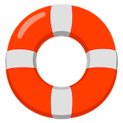 Ring Buoy Emoji on Google Android and Chromebooks