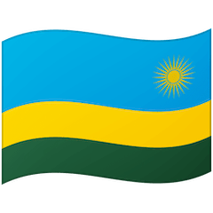 Flagge von Ruanda Emoji Google Android, Chromebook