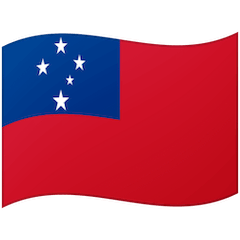 🇼🇸 Bandera de Samoa Emoji en Google Android, Chromebooks