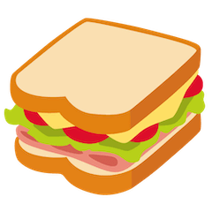 Sandwich Emoji Google Android, Chromebook
