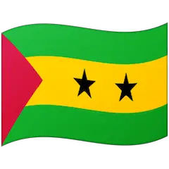 🇸🇹 Флаг Сан-Томе и Принсипи Эмодзи на Google Android и Chromebook