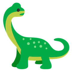 🦕 Dinossauro Emoji nos Google Android, Chromebooks