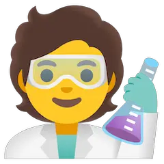 🧑‍🔬 Persona Che Lavora In Campo Scientifico Emoji su Google Android, Chromebooks
