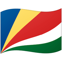 Флаг Сейшельских островов Эмодзи на Google Android и Chromebook