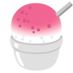 🍧 Shaved Ice Emoji on Google Android and Chromebooks