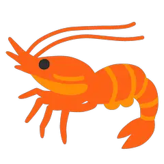 🦐 Shrimp Emoji on Google Android and Chromebooks