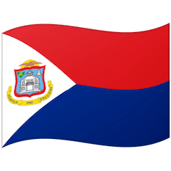 Flag: Sint Maarten Emoji on Google Android and Chromebooks
