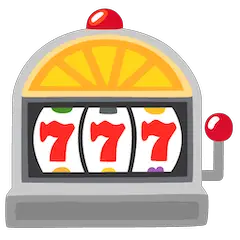 Slot Machine Emoji on Google Android and Chromebooks