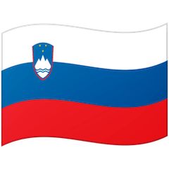 Flag: Slovenia Emoji on Google Android and Chromebooks