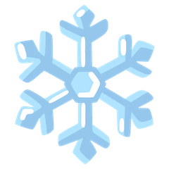 Snowflake Emoji on Google Android and Chromebooks