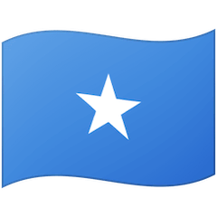 Bandeira da Somália Emoji Google Android, Chromebook