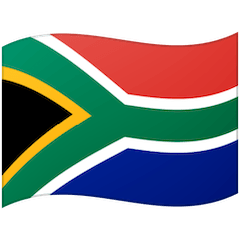 🇿🇦 Drapeau de l’Afrique du Sud Émoji sur Google Android, Chromebooks