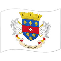 🇧🇱 Bandera de San Bartolomé Emoji en Google Android, Chromebooks