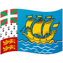 🇵🇲 Bendera Saint Pierre & Miquelon Emoji Di Google Android Dan Chromebook