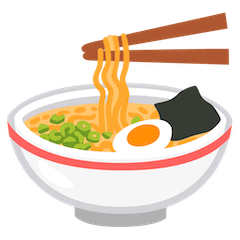 🍜 Steaming Bowl Emoji on Google Android and Chromebooks