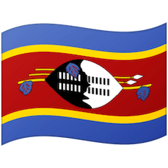 Bandera de Suazilandia Emoji Google Android, Chromebook