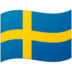 Flag: Sweden Emoji on Google Android and Chromebooks