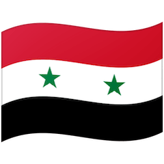 Flag: Syria Emoji on Google Android and Chromebooks