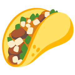 🌮 Taco Emoji en Google Android, Chromebooks