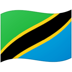 Flagge von Tansania Emoji Google Android, Chromebook