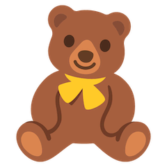 🧸 Urso de Pelúcia Emoji nos Google Android, Chromebooks